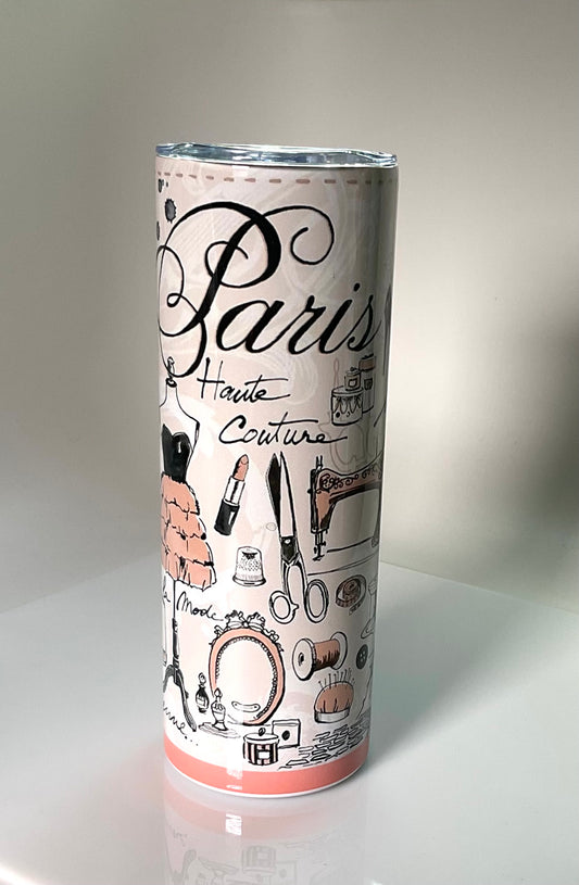 Pink Paris Tumbler- 20oz