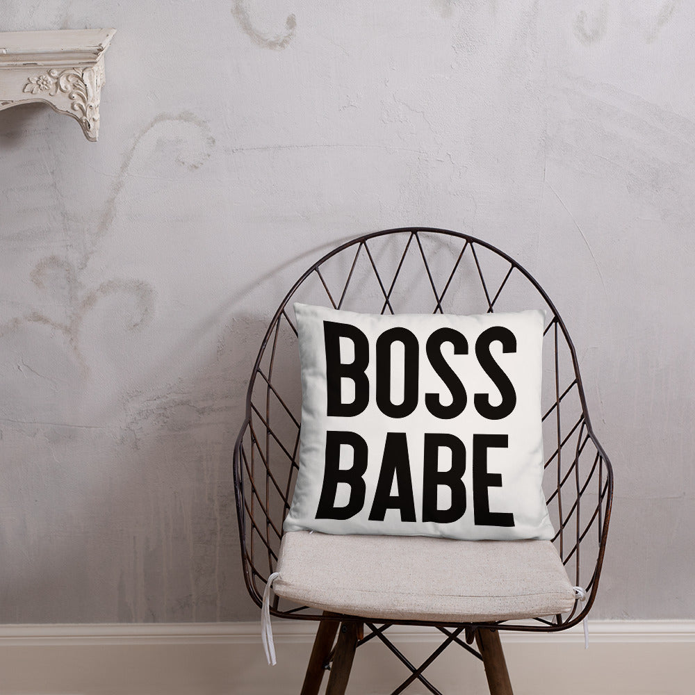 Boss Babe Pillow