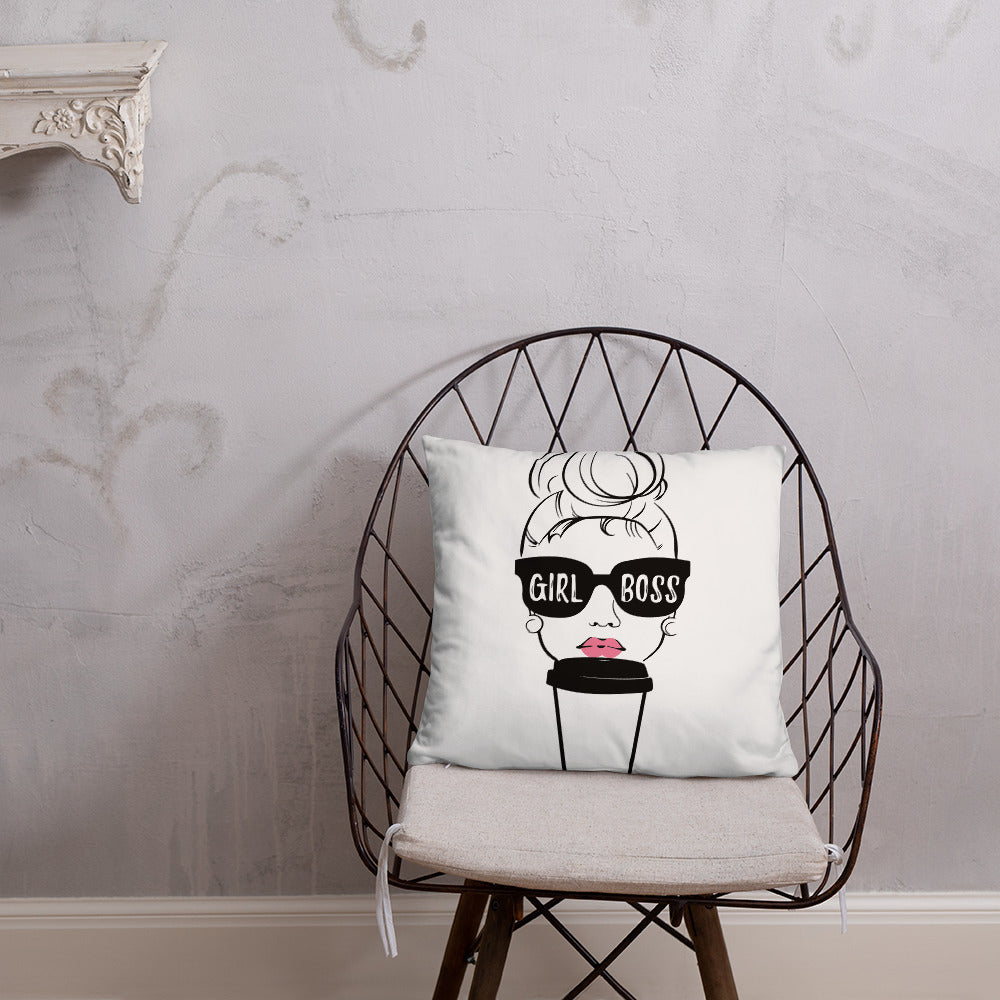 Girl Boss Pillow