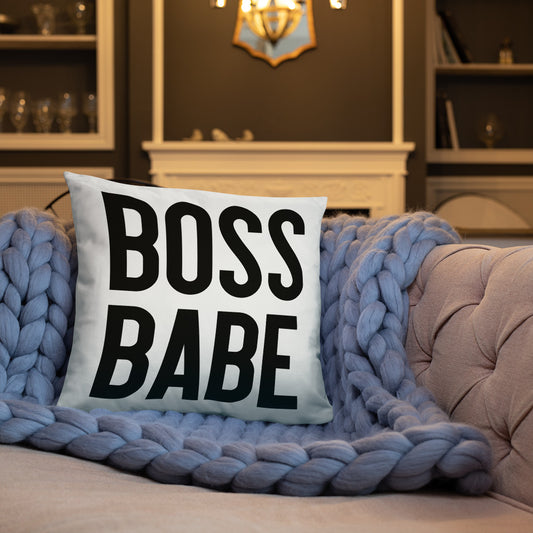 Boss Babe Pillow