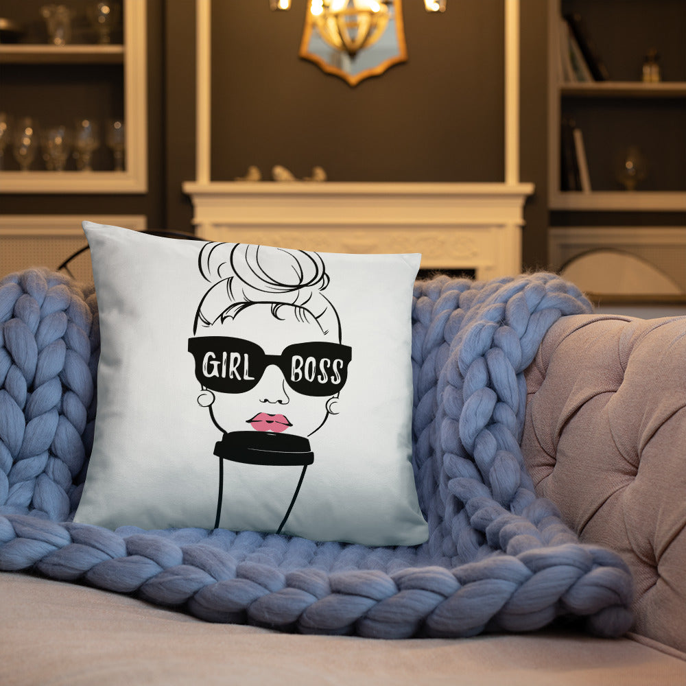 Girl Boss Pillow