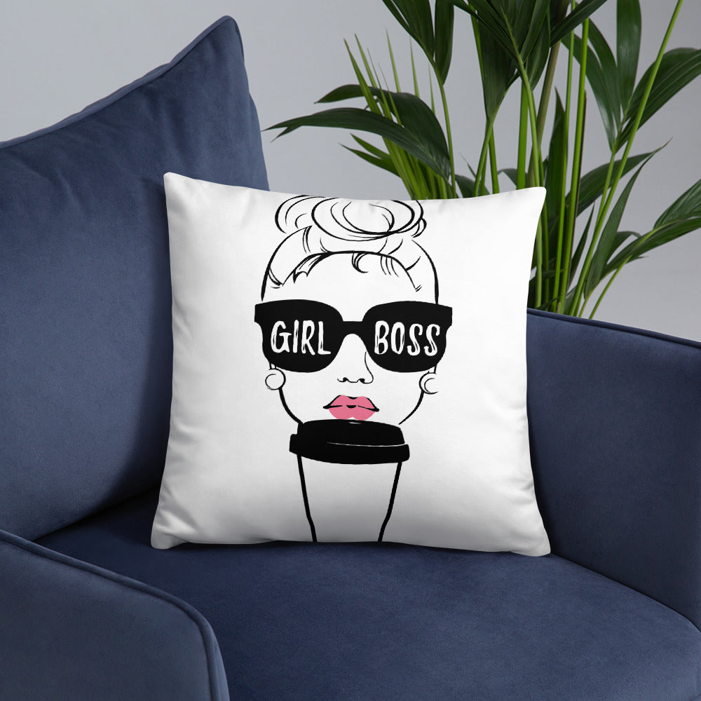 Girl Boss Pillow