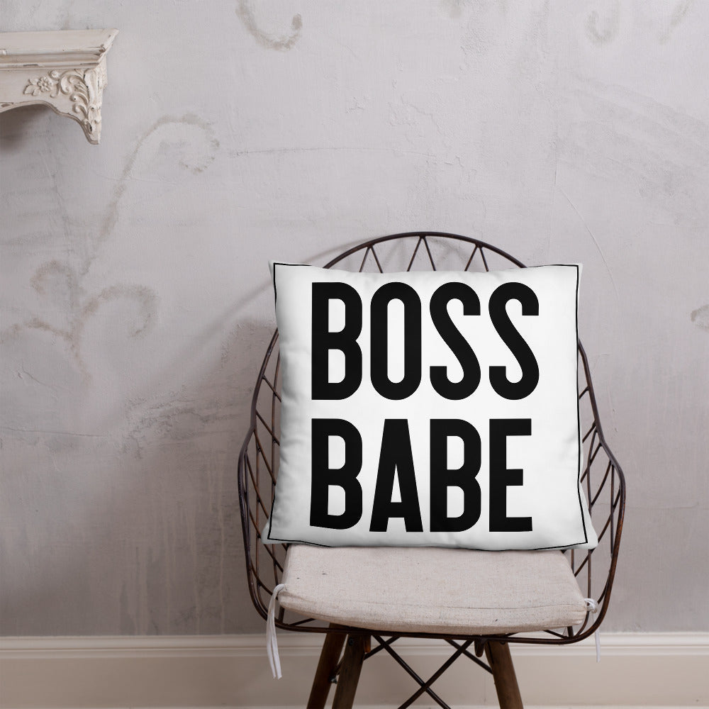 Boss Babe Pillow