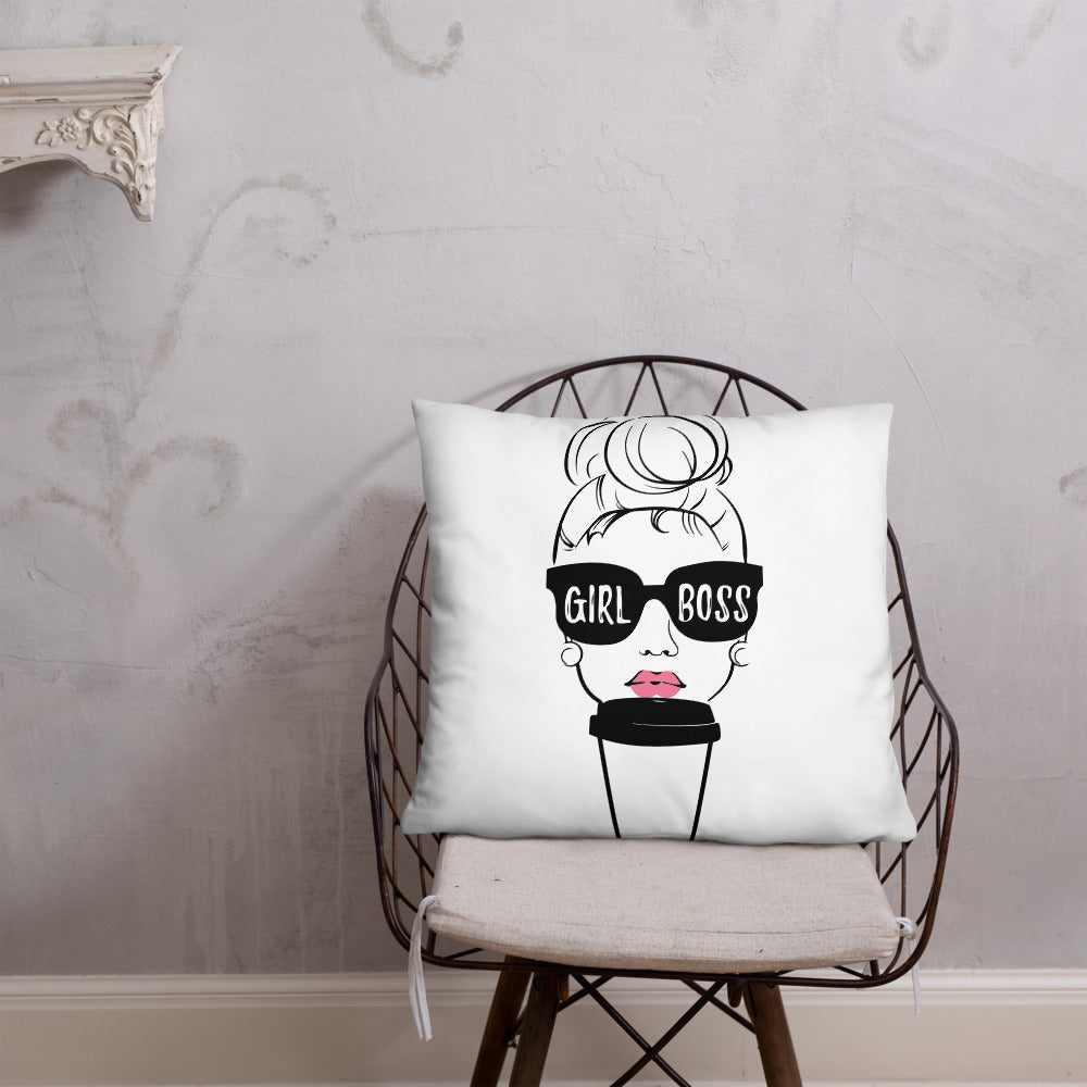 Girl Boss Pillow