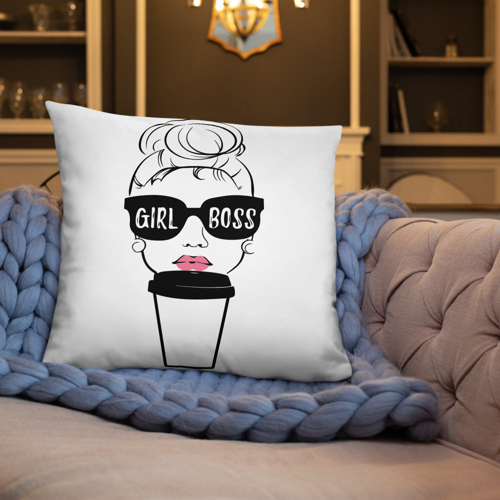 Girl Boss Pillow