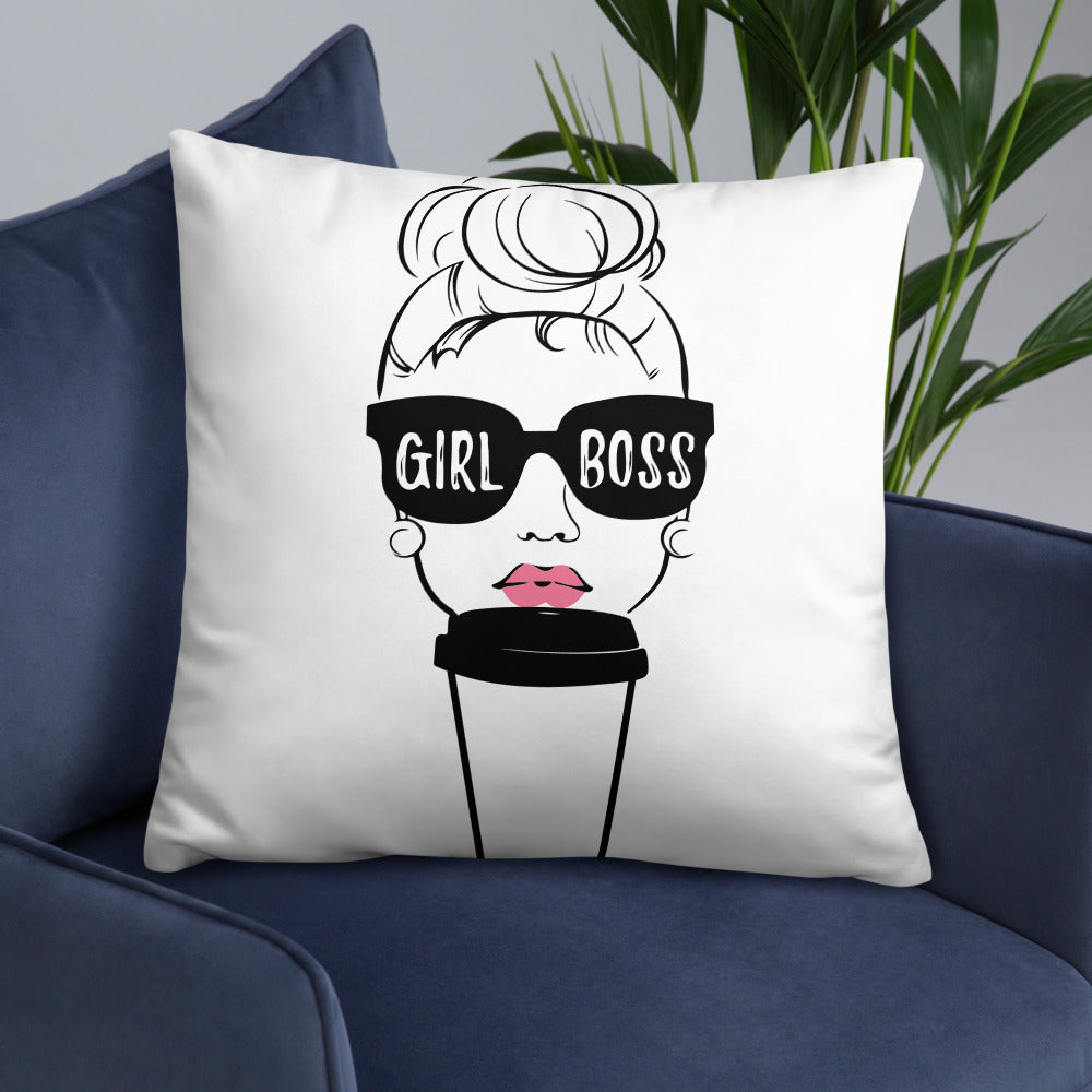 Girl Boss Pillow