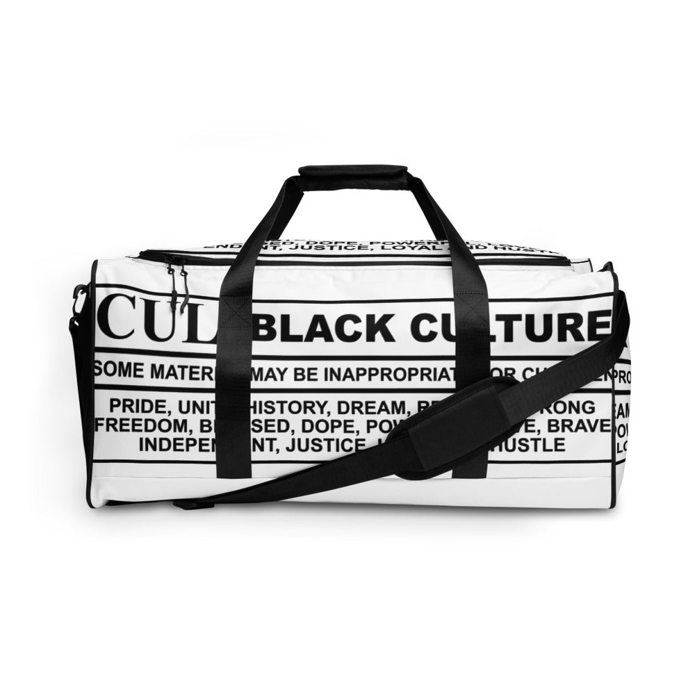 Black Culture Duffle bag