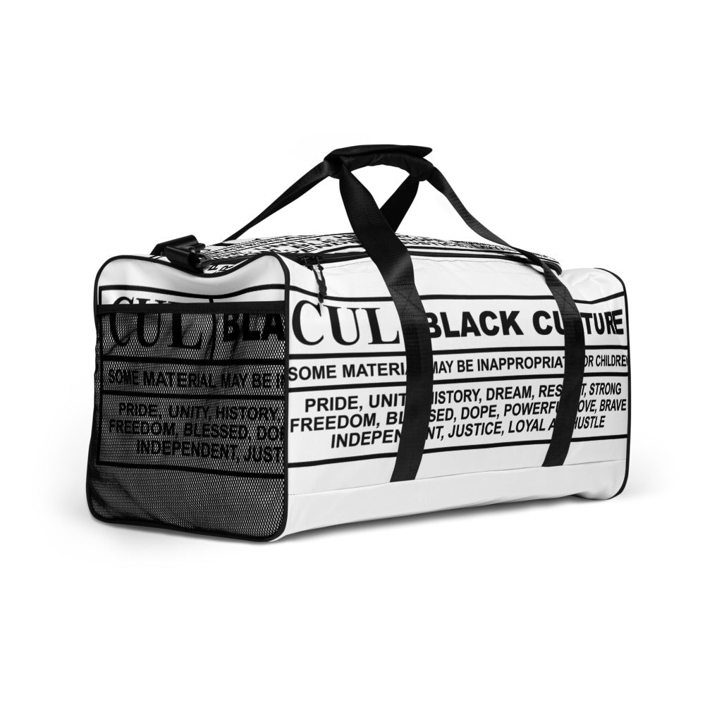 Black Culture Duffle bag