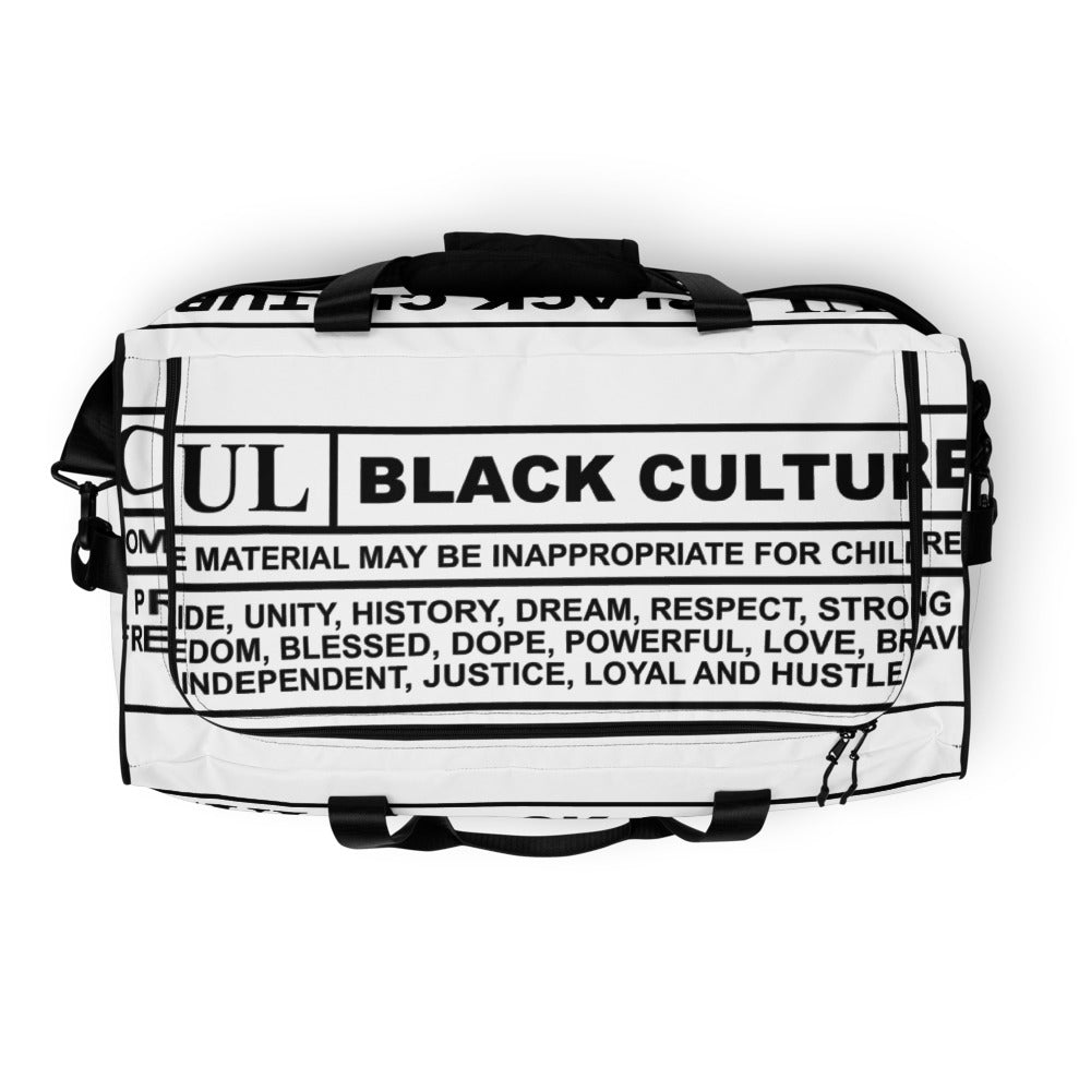 Black Culture Duffle bag