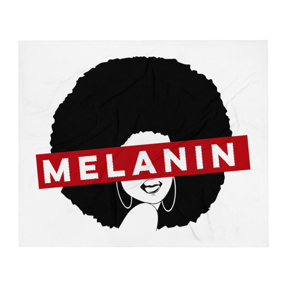 Melanin Throw Blanket